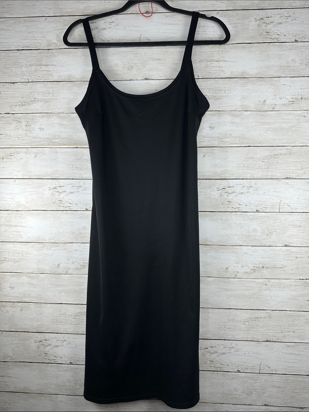 Vintage J.B.S. Ltd. Black Slip Dress/Cami Size 6 Very Good Condition